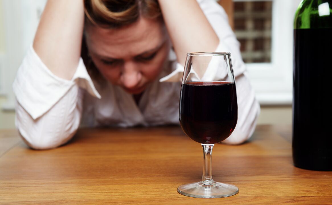 Vrouwelijk alcoholisme komt zeer vaak voor