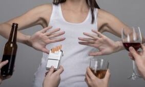 Weigering van alcohol
