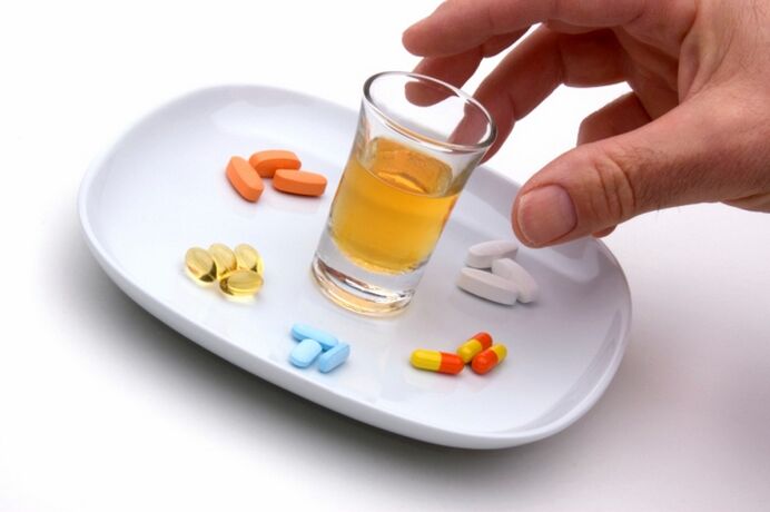 alcohol en antibiotica